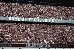 Texas A&M fans