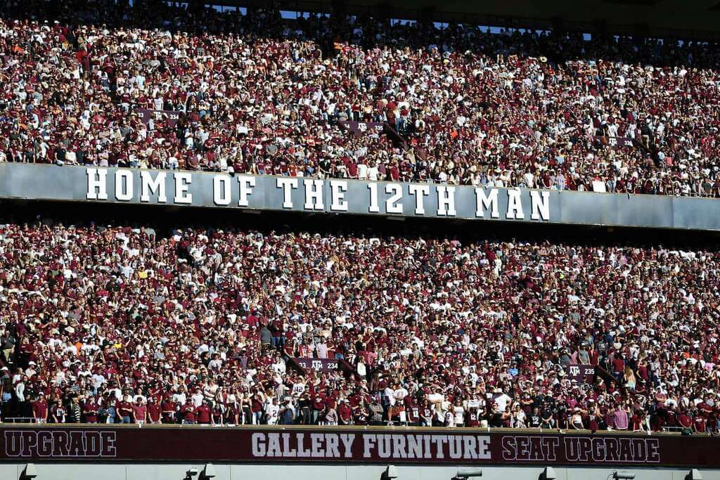 Texas A&M fans